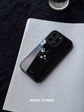 Orchid Glass Phone Case - NS1276G