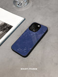 Indigo Sky Glass Phone Case - NS1265G