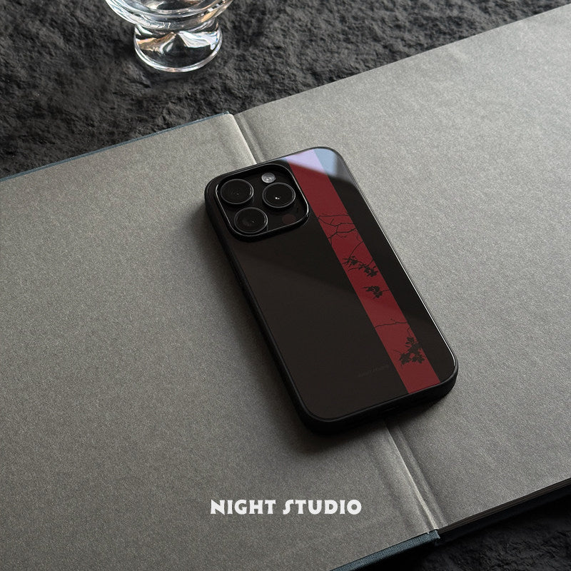 Dark Plum Branch Phone Case - NS1299G