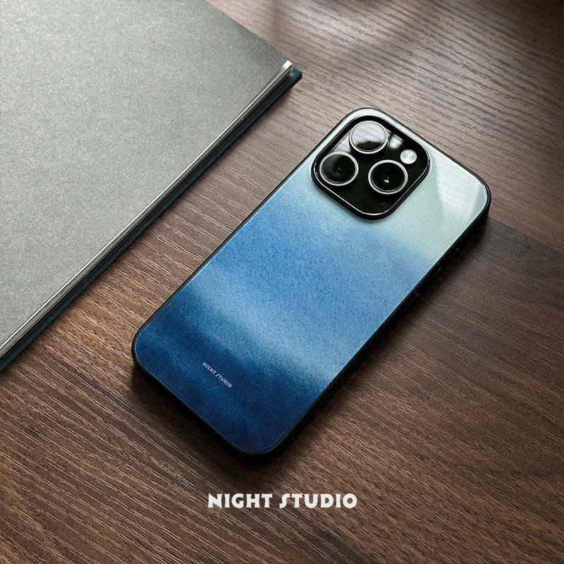 Distant Mountain Indigo Phone Case - NS1307G