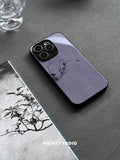 Purple Branch Glass Phone Case - NS1275G