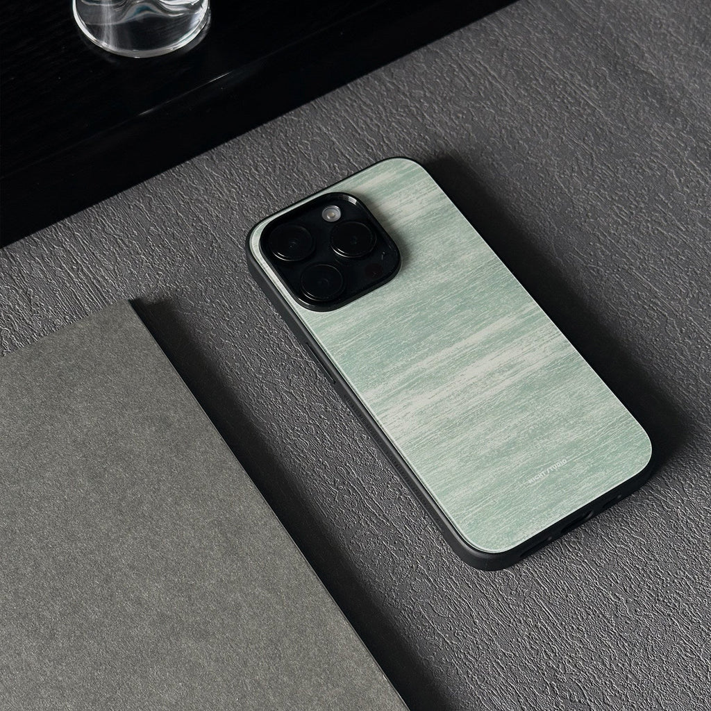 Brushed Jade Sage Green Phone Case - NS1288G