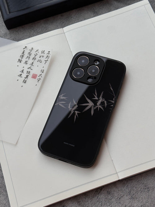 「Chinoiserie」Bamboo Printed Phone Case | iPhone Case | Three Fleas