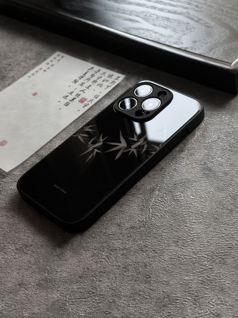 「Chinoiserie」Bamboo Printed Phone Case | iPhone Case | Three Fleas