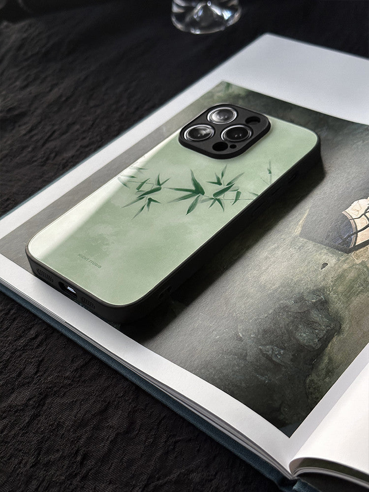 「Chinoiserie」Bamboo Printed Phone Case | iPhone Case | Three Fleas