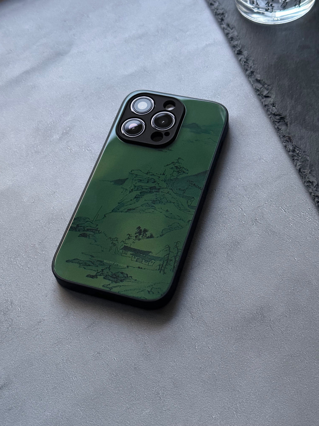 「Chinoiserie」Mountain Village Phone Case | iPhone Case | Three Fleas
