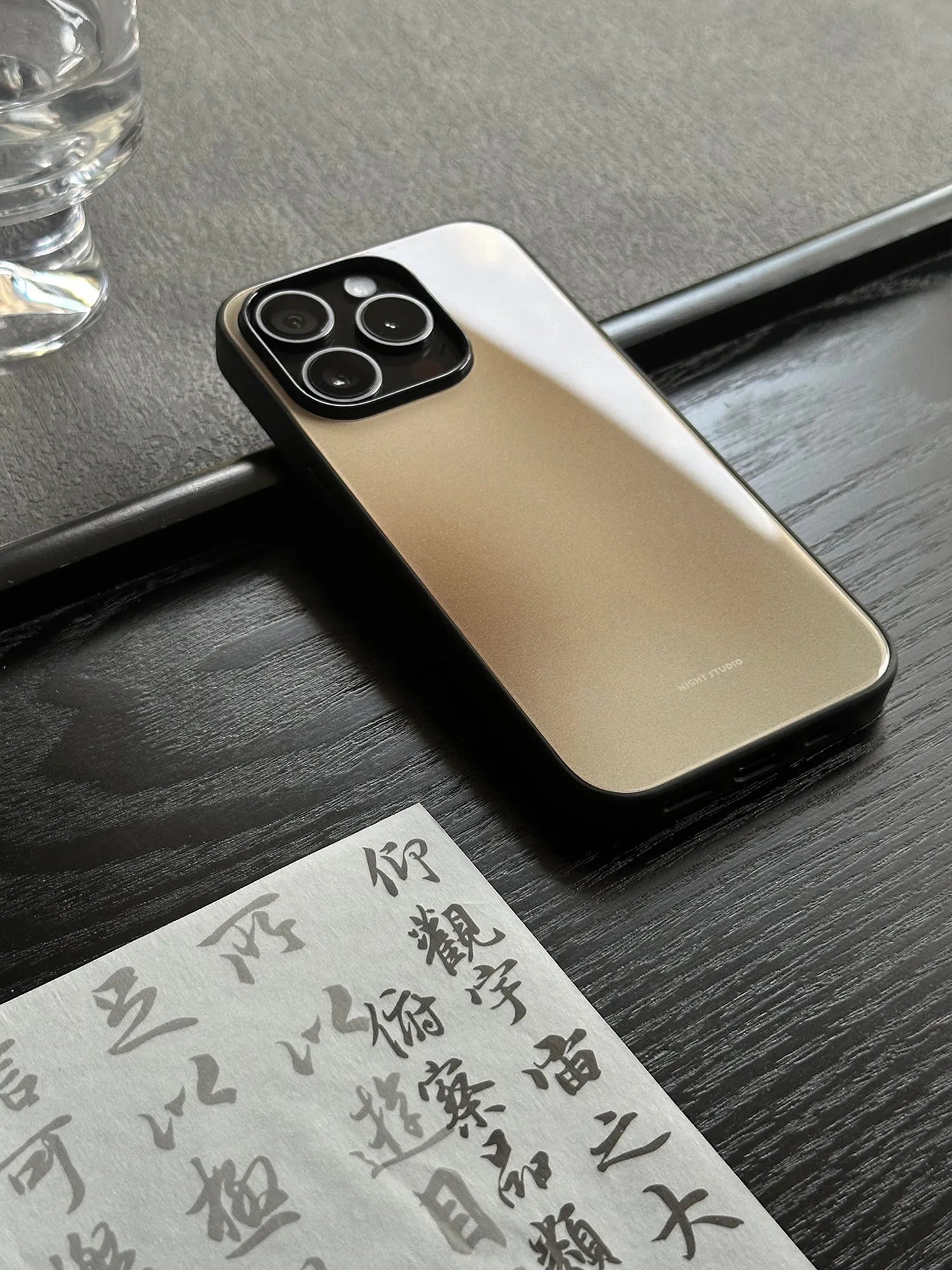 Brown Gradient Phone Case-N1173