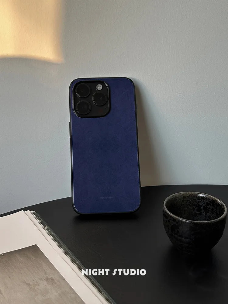 Deep Navy Damask Phone Case-N1185