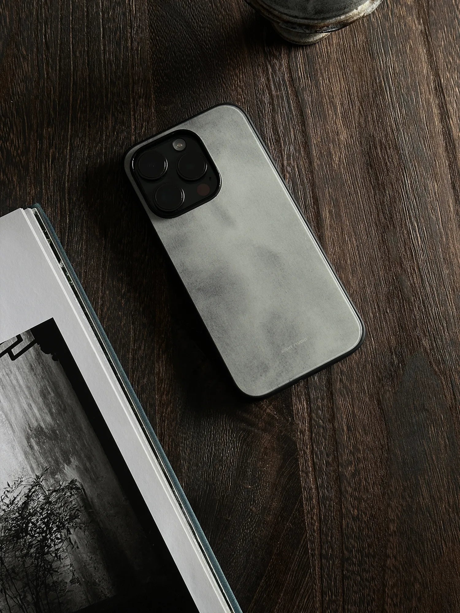 Ink White Phone Case-N1196AC