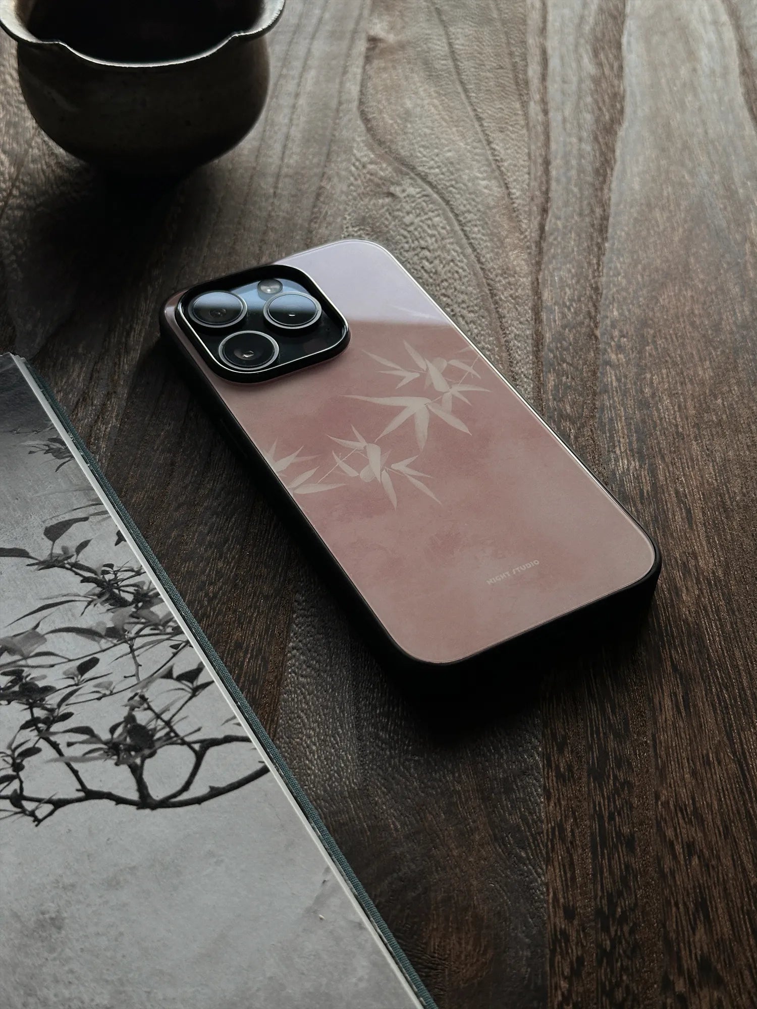 Bamboo Pink Phone Case-N1195
