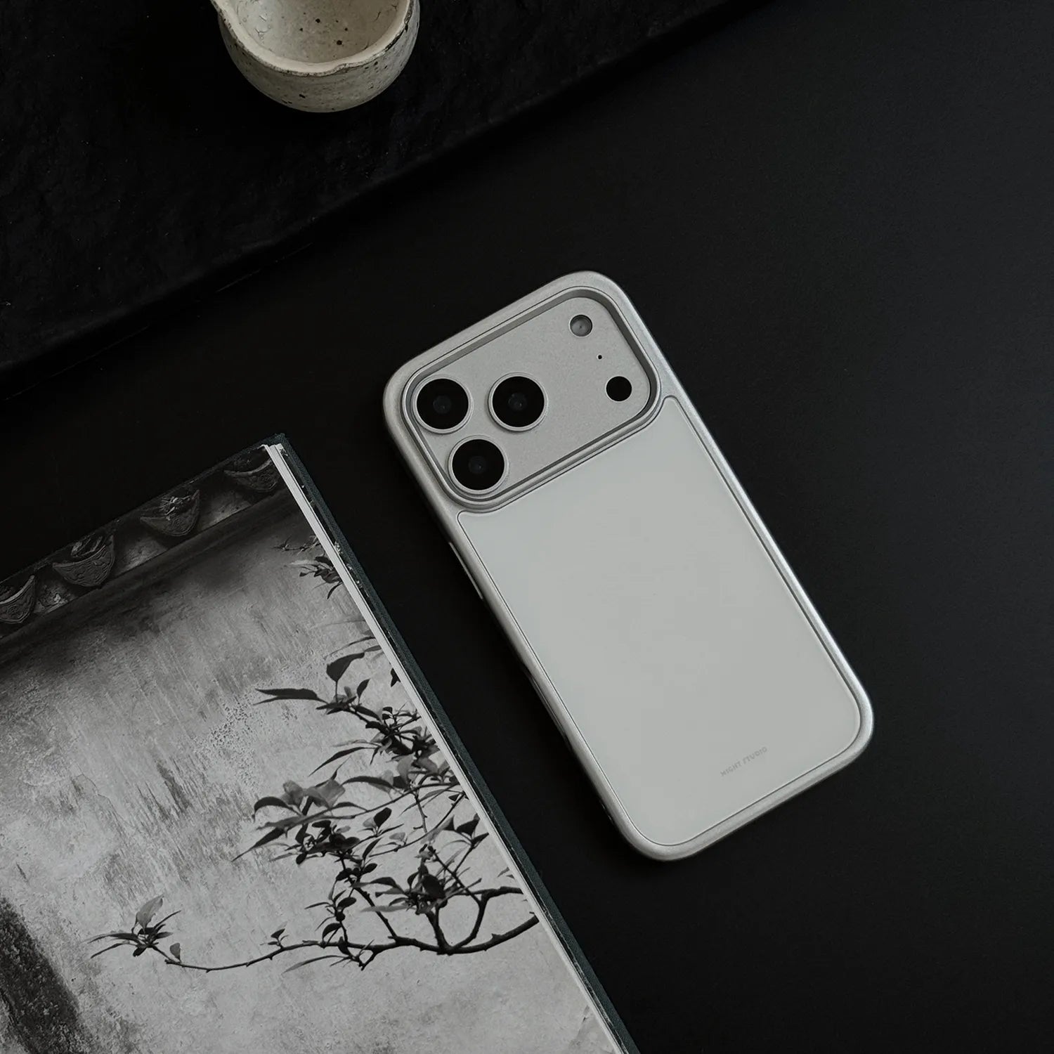 Ceramic White Phone Case-N1203