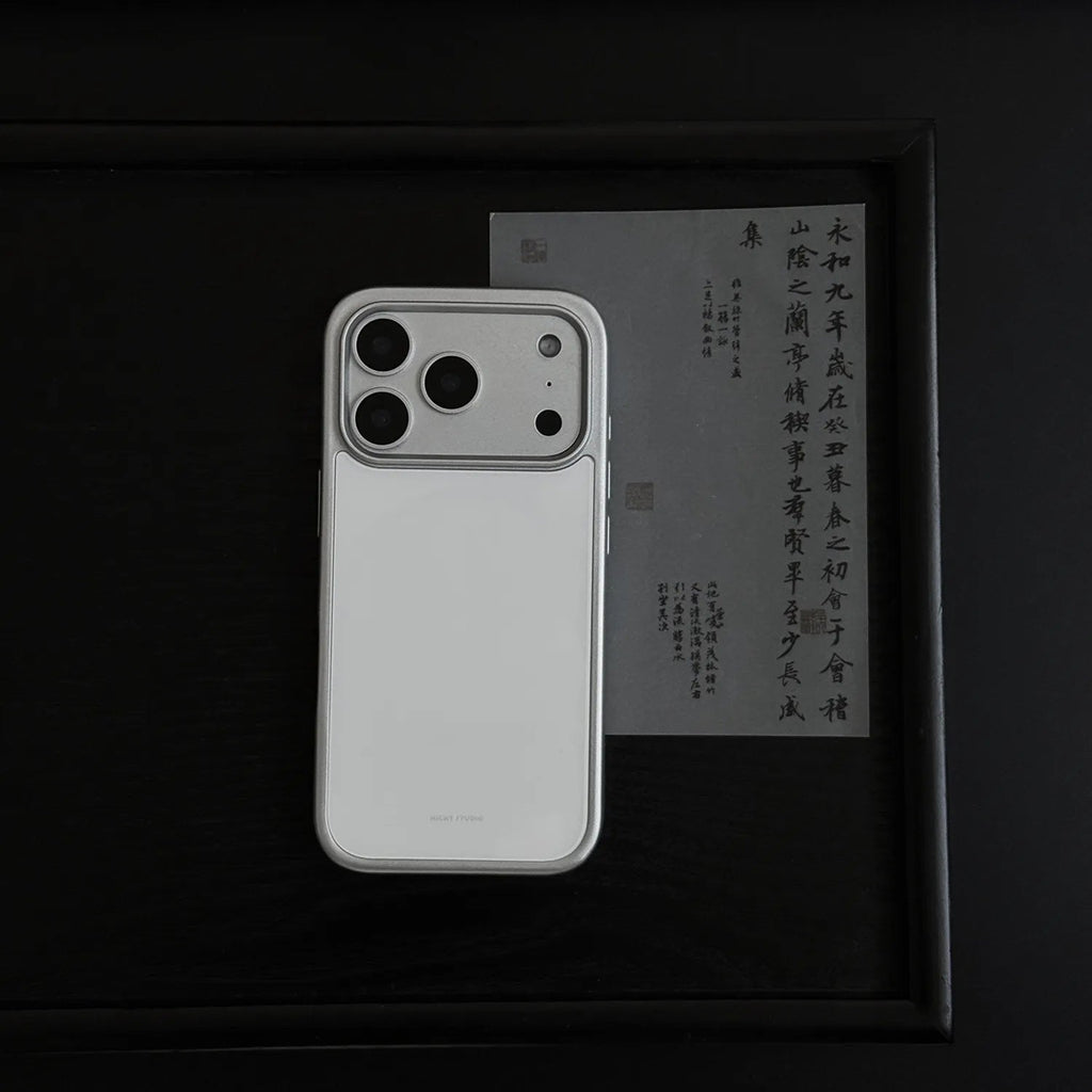 Ceramic White Phone Case-N1203