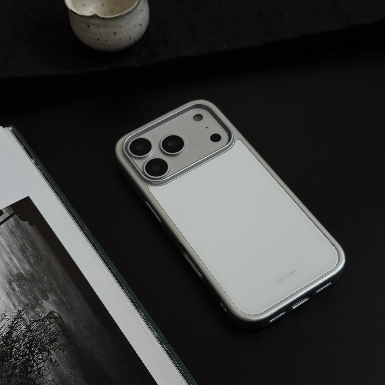 Ceramic White Phone Case-N1203