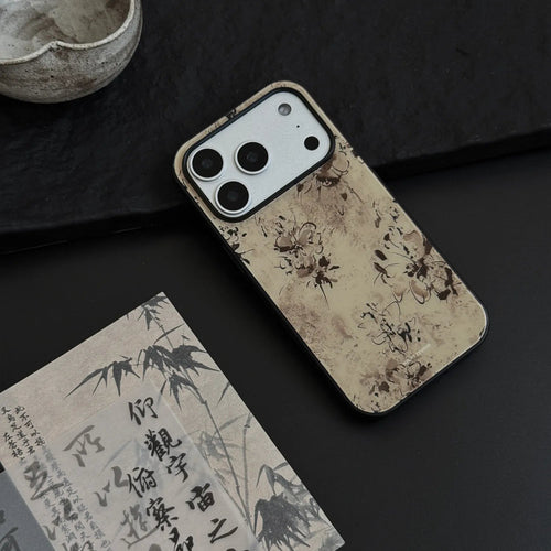 Autumn Ink Flower Phone Case-N1205