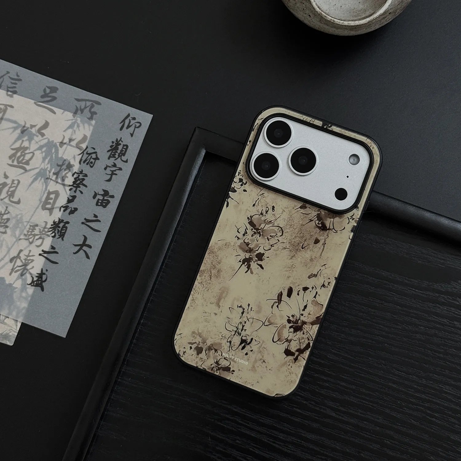 Autumn Ink Flower Phone Case-N1205