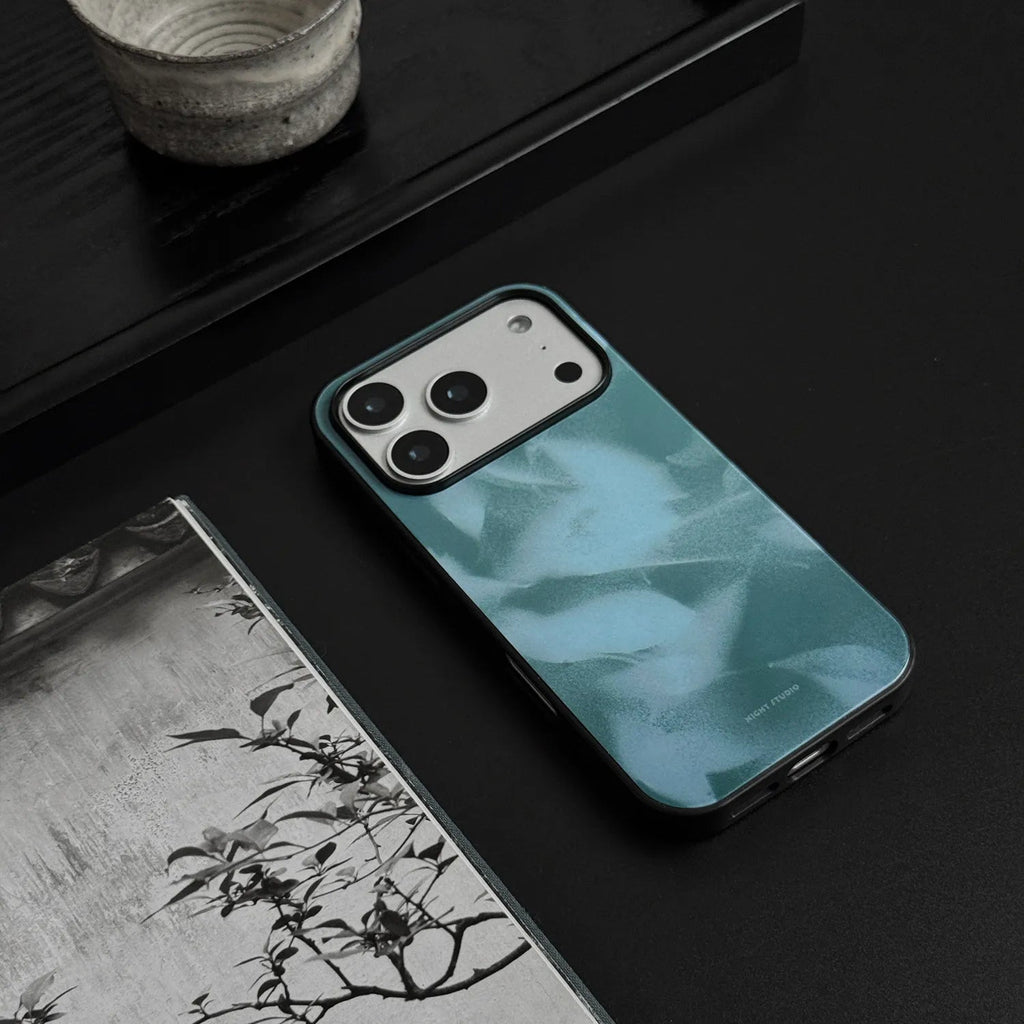 Cyan Shadow Phone Case-N1206