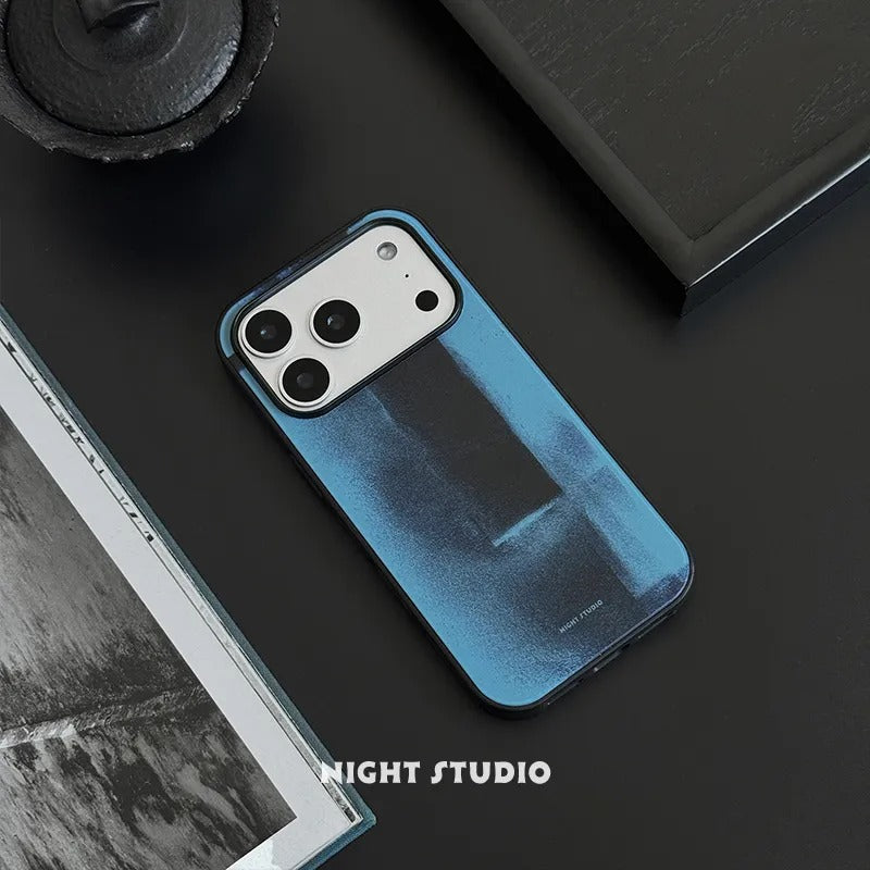 Misty Ink & Blue Shadow Phone Case-N1212AC