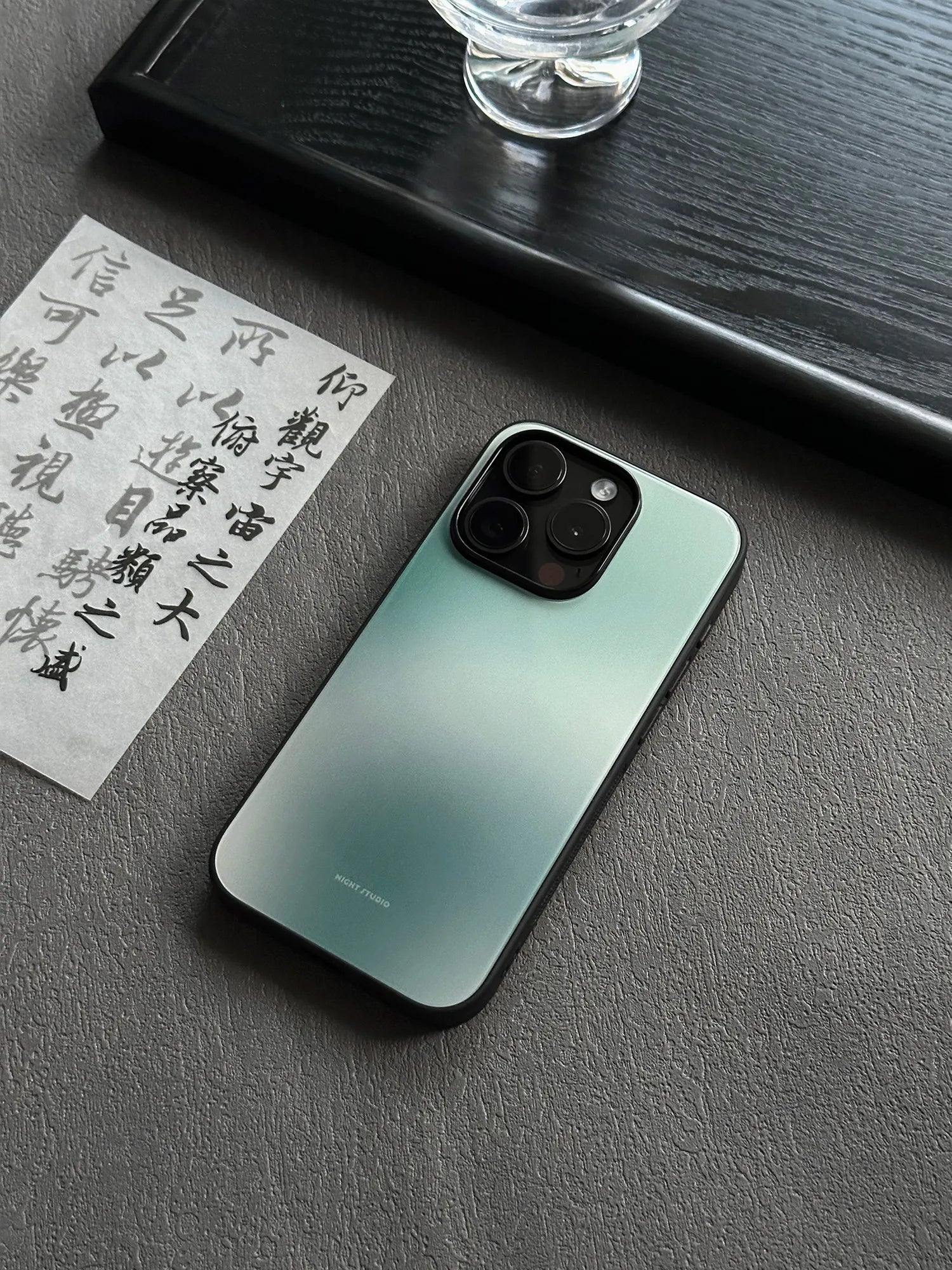 Misty Emerald Phone Case-N1176