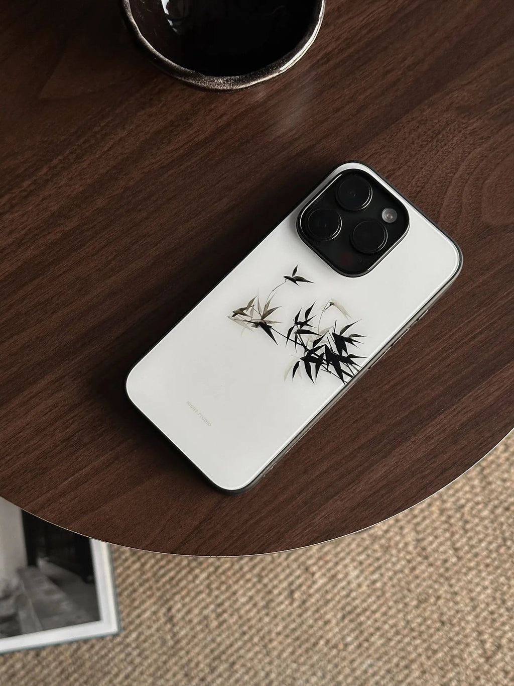 Minimalist Ink Bamboo Phone Case-N1177