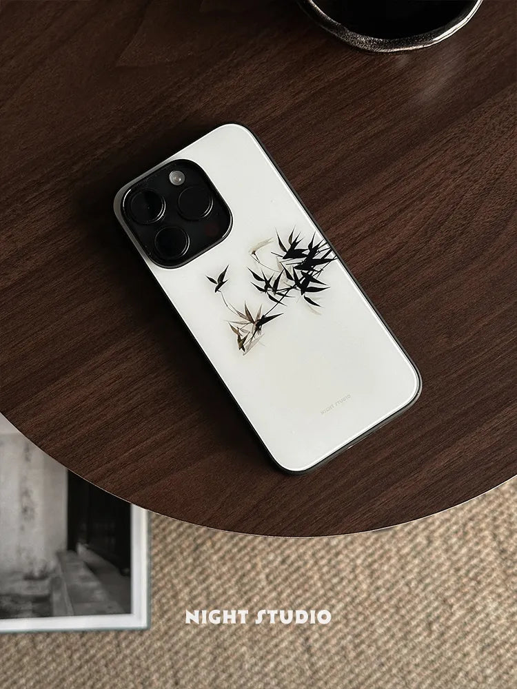 Minimalist Ink Bamboo Phone Case-N1177