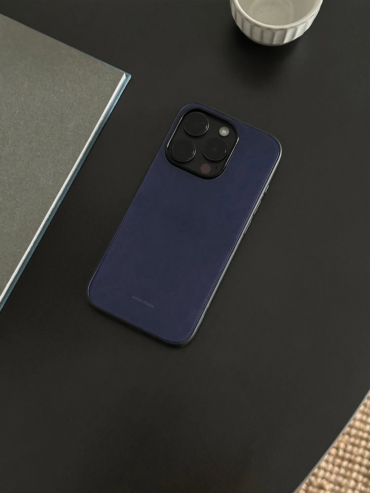 Deep Navy Damask Phone Case-N1185