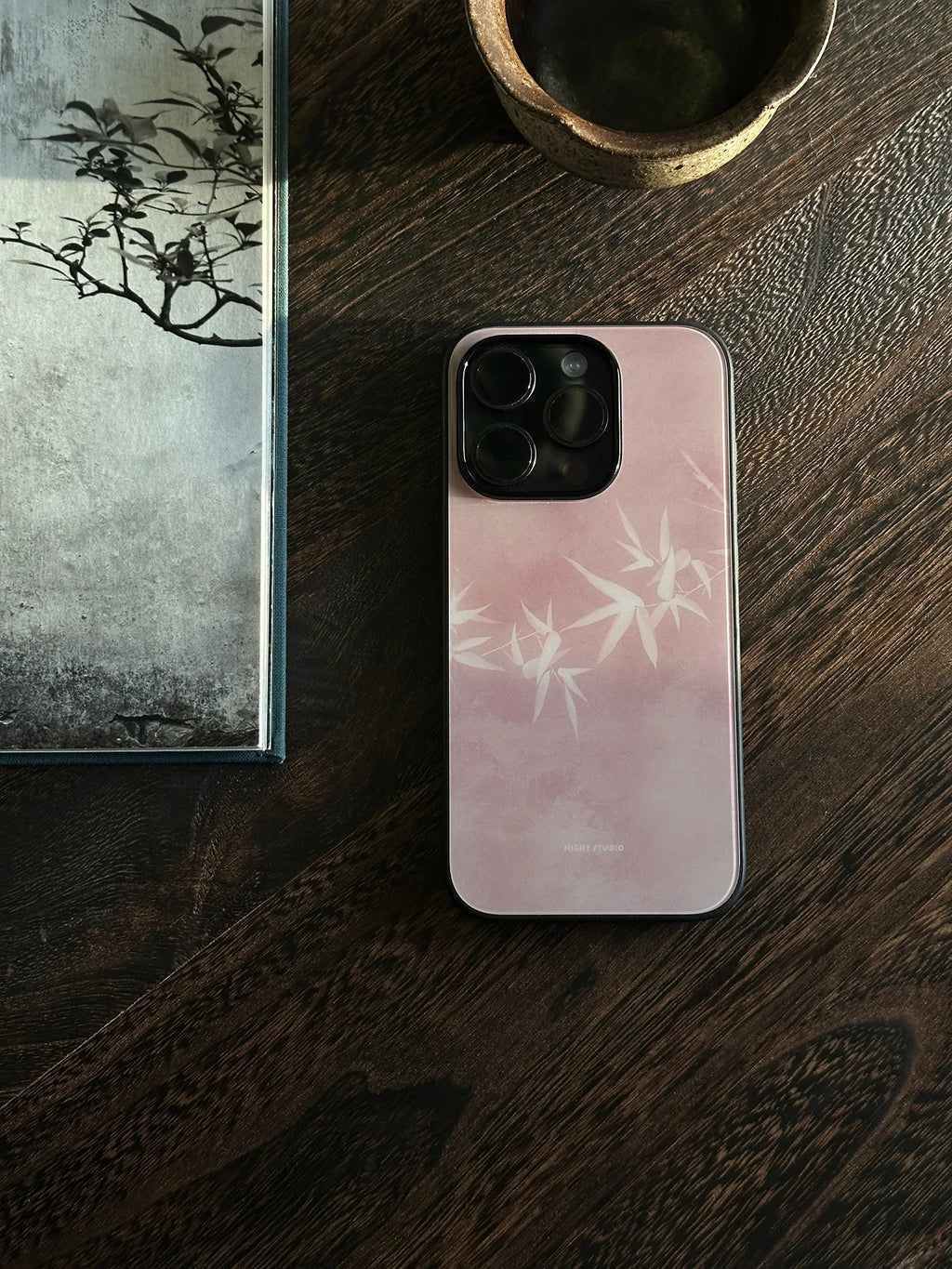Bamboo Pink Phone Case-N1195