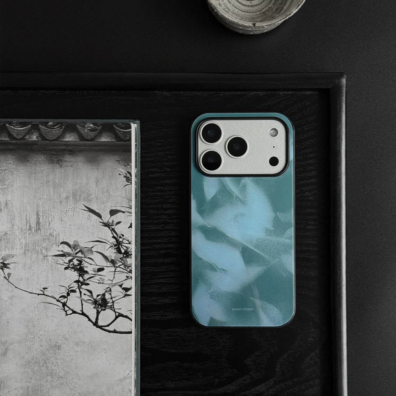 Cyan Shadow Phone Case-N1206